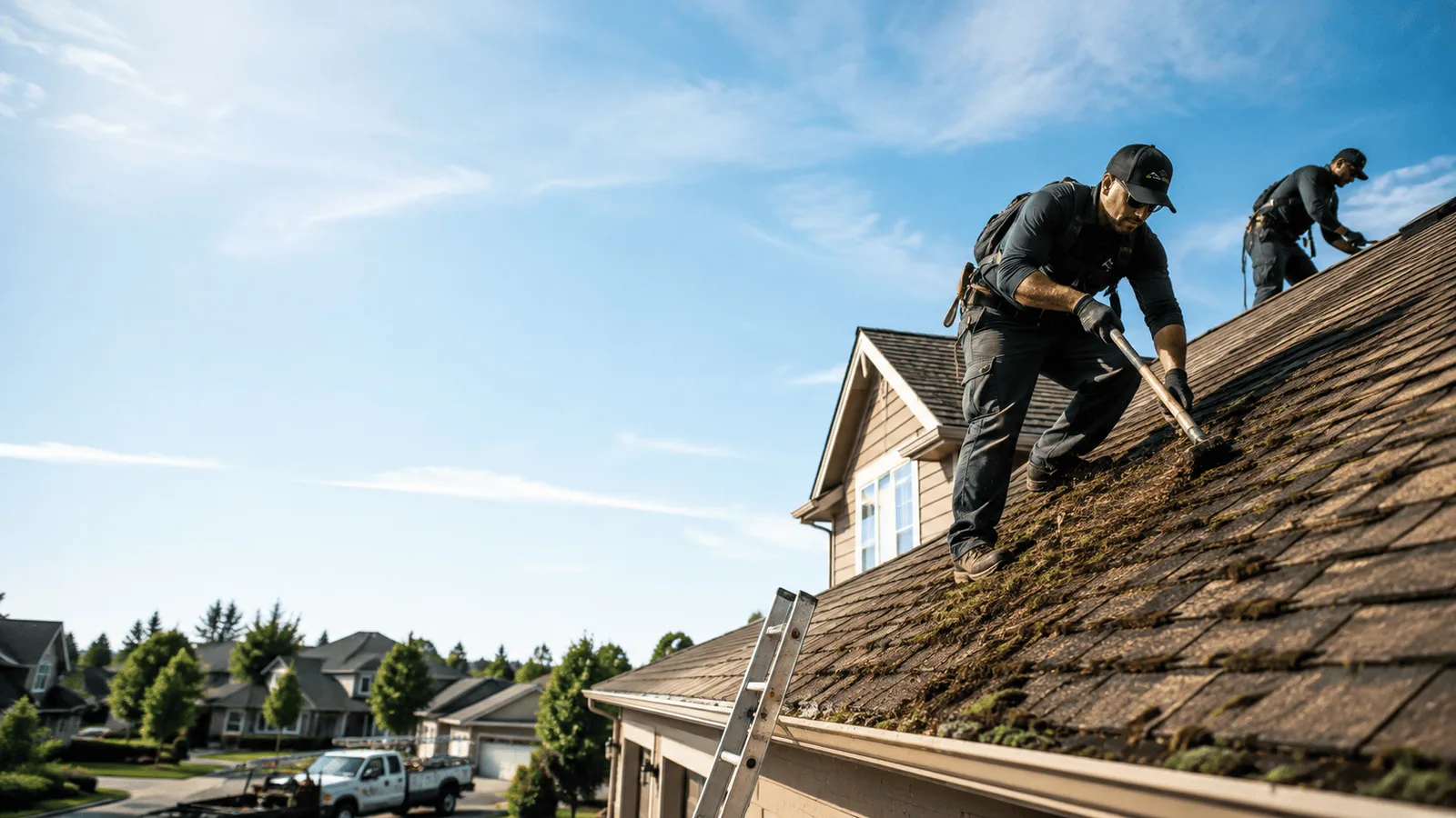 Roof Moss Removal in Lowell, VT near me